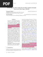 Advancing The State-of-the-Art For ECG Analysis Through