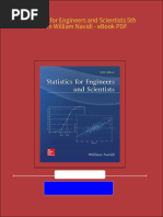 Ebooks File Statistics For Engineers and Scientists 5th Edition William Navidi - Ebook PDF All Chapters