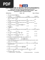 Sample Sai Prudent QP