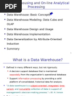 Lecture 4 (Dataware Housing)