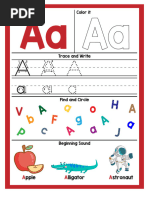 Alphabet Worksheets 2