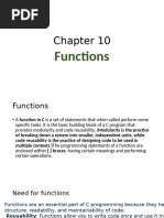 Chapter 10 Functions