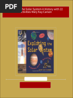 Exploring The Solar System A History With 22 Activities Mary Kay Carson 2024 Scribd Download