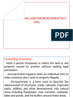 Unit 8 Land Encroachment