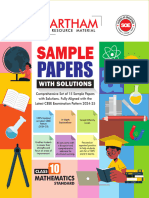 Class 10 Maths Standard Sample Paper Set 4