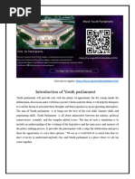 Youth Parliamentary Debate Brochure