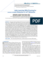 Deep Ensemble Learning With Pruning For DDoS Attack Detection in IoT Networks