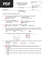 EPEG315 MCQs