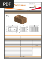 Terreal Fiche Technique Boisseau Courant Section 20x40cmxH33cm BO09