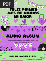 Feliz Primer Mes de Novios Mi Amor: By:tu Novia