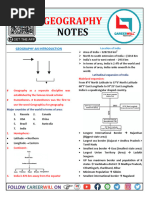 Geography (English Notes)