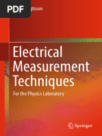 Lars Bengtsson - Electrical Measurement Techniques - For The Physics Laboratory (2024, Springer) - Libgen - Li