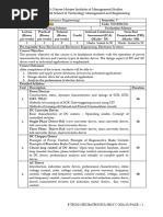 Syllabus - B.Tech - Mechatronics - Sem V - AY 24-25