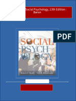 Instant Download For Test Bank For Social Psychology, 13th Edition: Baron 2024 Full Chapters in PDF