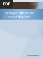 Leveraged Finance 101 - A Covenant Handbook