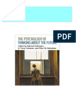 Full Download The Psychology of Thinking About The Future Gabriele Oettingen PDF