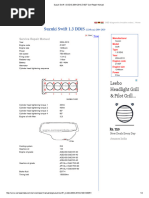 1.3 DDiS Head Tightening Torque