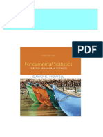 Instant Ebooks Textbook Fundamental Statistics For The Behavioral Sciences, 9th Ed 9th Edition David C. Howell Download All Chapters