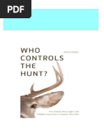 Who Controls The Hunt First Nations Treaty Rights and Wildlife Conservation in Ontario 1783 1939 David Calverley Ebook All Chapters PDF