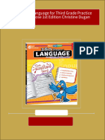 180 Days of Language For Third Grade Practice Assess Diagnose 1st Edition Christine Dugan