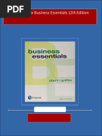 All Chapter Download Test Bank For Business Essentials 12th Edition