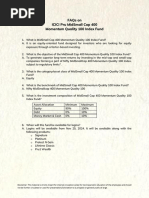 FAQs On MidSmall Cap 400 Momentum Quality 100 Index Fund