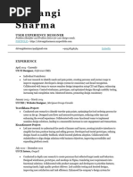 Shivangi Resume