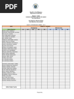 Attendance Monitoring