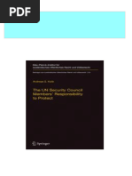 The UN Security Council Members Responsibility To Protect A Legal Analysis 1st Edition Andreas S. Kolb (Auth.)