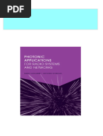 (Ebooks PDF) Download Photonic Applications For Radio Systems Networks Fabio Cavaliere Full Chapters