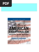 The Roots of American Exceptionalism Institutions Culture and Policies 1st Edition Charles Lockhart Ebook All Chapters PDF