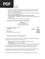 Financial Statement Statement of Changes in Owners Equity1