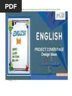 Project Pages Arrangement - 2023