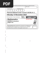 06b 1MA1 3H November 2023 Shadow Paper PDF