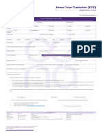 Know Your Customer (KYC) : Application Form