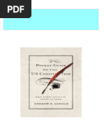 Get A Pocket Guide To The US Constitution What Every American Needs To Know Andrew B. Arnold PDF Ebook With Full Chapters Now