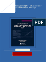 Complete Supervised Machine Learning For Text Analysis in R 1st Edition Emil Hvitfeldt Julia Silge PDF For All Chapters