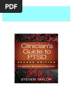 Clinician S Guide To PTSD 2nd Ed A Cognitive Behavioral Approach 2nd Edition Steven Taylor 2024 Scribd Download