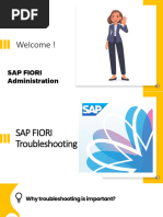 13 - SAP - FIORI - Troubleshooting