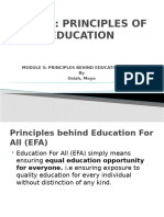 Ef 100 Module 01 Principles of Education-1-1