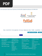 FoSCoS - FSSAI