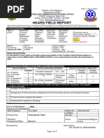 Form 1 HEARS Field Report Undas