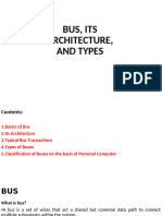 2 - Types of Buses and Bus Architecture