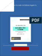 PDF 12 Rules To Learn To Code 1st Edition Angela Yu Download