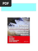 Instant Download Criminal Dismemberment: Forensic and Investigative Analysis 1st Edition Sue Black PDF All Chapter