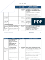 CBGsodi3 9001 2015 Audit Checklist