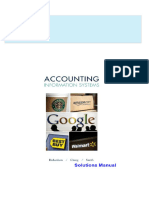 Accounting Information Systems 1st Edition Richardson Solutions Manual All Chapter Instant Download