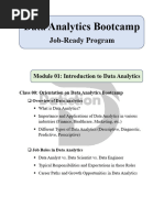 Data Analytics Job Ready Program (DAB3.0)