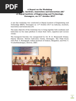 Report I4 Workshop BIET Davangere 11oct2017