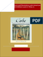 Cuba Between Reform and Revolution Latin American Histories 3rd Edition Louis A. Pérez Jr. All Chapter Instant Download